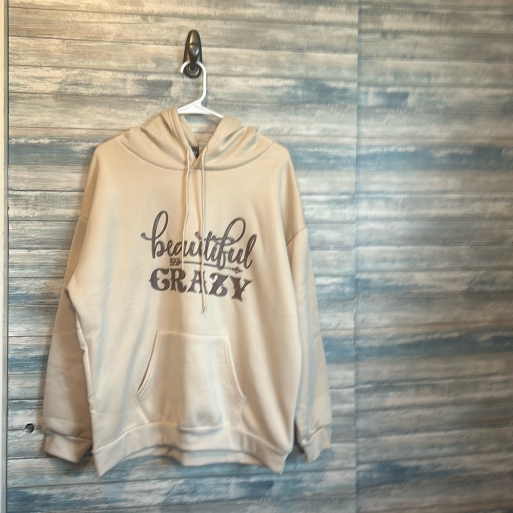 SHEIN curve XL hoodie with drawstring and front hand pocket